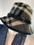 Burberry London Classic Black & White Plaid Hat