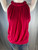 Iceberg Fuchsia Hot Pink Raspberry Pleated Sleeveless Top