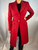 Dolce & Gabbana Red Wool Coat