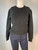 Prada Dark Gray/Black Thick Knit Sweater