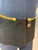 Cavalli Class Navy Blue Black Peplum Sleeveless Gold Zipper Top