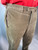 Prada Brown Tan Corduroy Straight Leg Zipper Pocket Pants