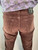 Versace Jeans Couture Brown Corduroy Loose Fit Button Fly Pants Jeans Vintage