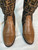 Fendi Brown Tan Zucca FF Riding Boots