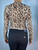 Dolce & Gabbana Tan Snake Python Print Long Sleeve Top