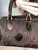 Fendi Black Patent Leather FF Emblem Zucca Purse Bag Vintage
