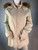 Prada Ivory Coat with Fur Lined Hood