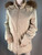 Prada Ivory Coat with Fur Lined Hood