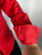 Louis Vuitton Paris Red Long Sleeve Button Up
