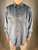 Armani Jeans Light Wash Denim Chambray Oversized Button Up Shirt