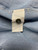 Armani Jeans Light Wash Denim Chambray Oversized Button Up Shirt