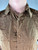 Gucci Brown Short Sleeve Silk Button Up Shirt