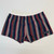 Gianfranco Ferre Red/Navy/Gray Striped Swim Trunks Shorts