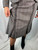 Pennyblack Gray Black Lined Wool Blend Skirt Suit
