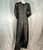 Romeo Gigli Sheer Black Maxi Dress