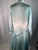 Christian Dior Lingerie Mint Green Blue Polka Dot Gown & Robe Set