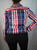 Burberry London Navy Red White Yellow Plaid Button Up Shirt