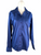 Saint Laurent Rive Gauche Blue Classic Cotton Button Up Shirt