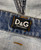 Dolce & Gabbana denim patchwork skirt