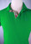 Burberry green polo shirt