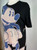 Dolce & Gabbana black disney mickey/minnie mouse graphic shirt