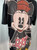 Dolce & Gabbana black disney mickey/minnie mouse graphic shirt