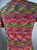 Missoni colorful faux wrap short sleeve dress