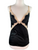 D&G undewear black silk with cream lace top