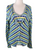 Missoni two piece top+sweater stripe set