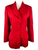 Valentino red Miss V blazer coat