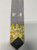 Gianni Versace gray&gold tie