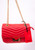 Valentino red quilted bag