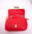 Valentino red quilted bag