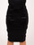 Jean Paul Gaultier 87 black pencil skirt