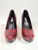 Prada Red Snakeskin Heels