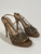Valentino strappy rhinestone heels