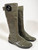 Gucci Olive Patent Boots
