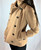 Armani Exchange Tan Wool Peacoat