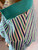 Prada Blue/Aqua/Seafoam Green Striped Dress/Shirt