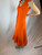 Byblos Tangerine/Orange Maxi Ruffled Dress