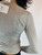 Dolce & Gabbana Intimo Gray Sparkly Long Sleeve Top