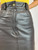 Moschino Jeans Vintage Leather Skirt