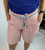 Armani Jeans Red & White Striped Shorts