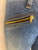 Roberto Cavalli Zipper Jeans with Cinched Detailing