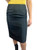 Salvatore Ferragamo Silk Black Pencil Skirt