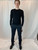 Armani Jeans Black V-Neck Wool Sweater