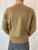 Yves Saint Laurent Tricot Camel Wool Crew Neck Sweater