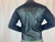 Armani Jeans Denim Couture Motorcycle Jacket (Part Dark Denim/Part Leather)