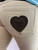 Moschino Tan Jeans with Heart Pocket Detail