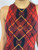 Alexander McQueen Sleeveless Red Pattern Dress